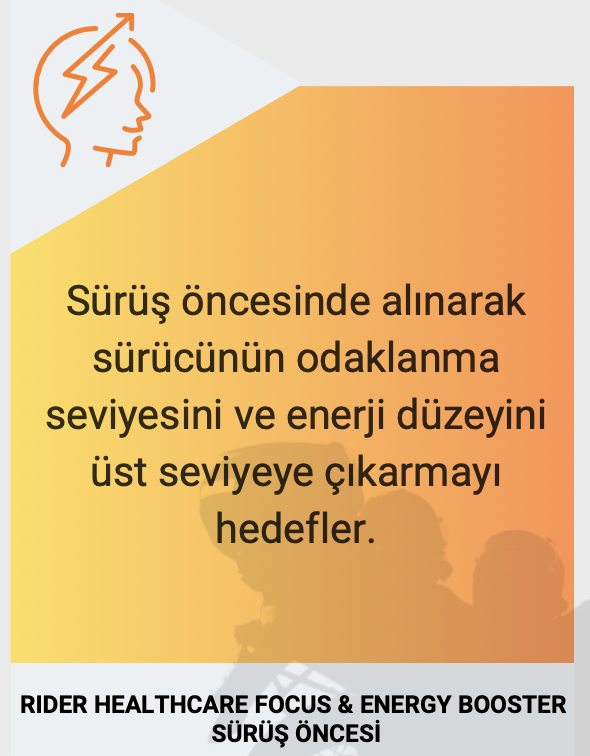 RİDER HEALTHCARE FOCUS & ENERGY BOOSTER KLİNİK VERİLER / ÇALIŞMALAR