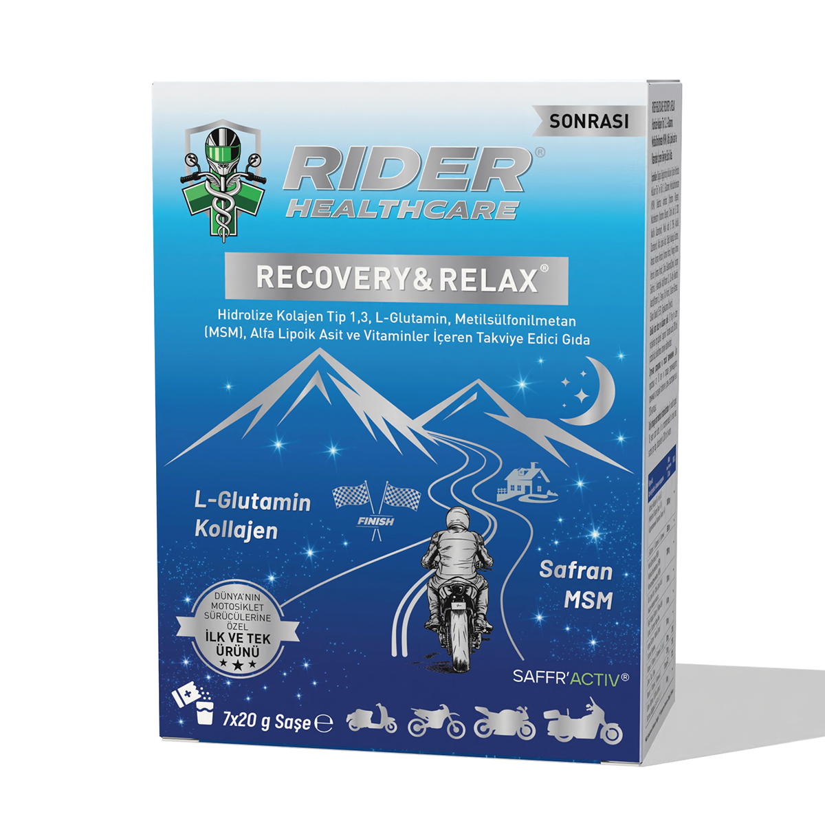 Rider Healthcare Recovery&Relax 7 Şase