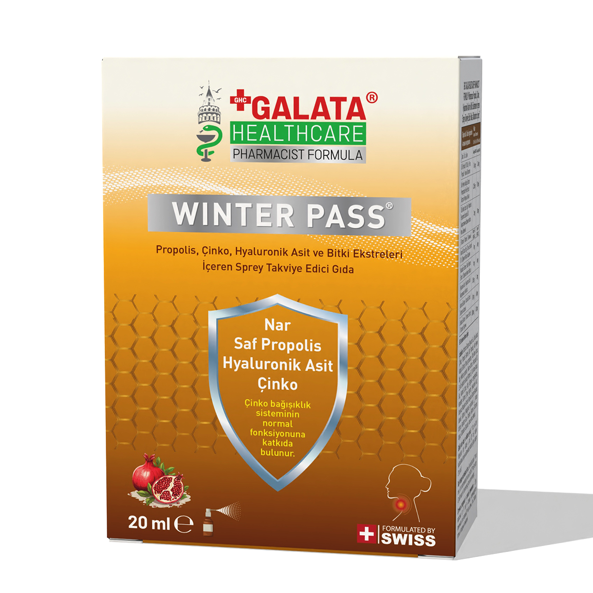 GALATA HEALTHCARE  WINTERPASS SPRAY 20ML