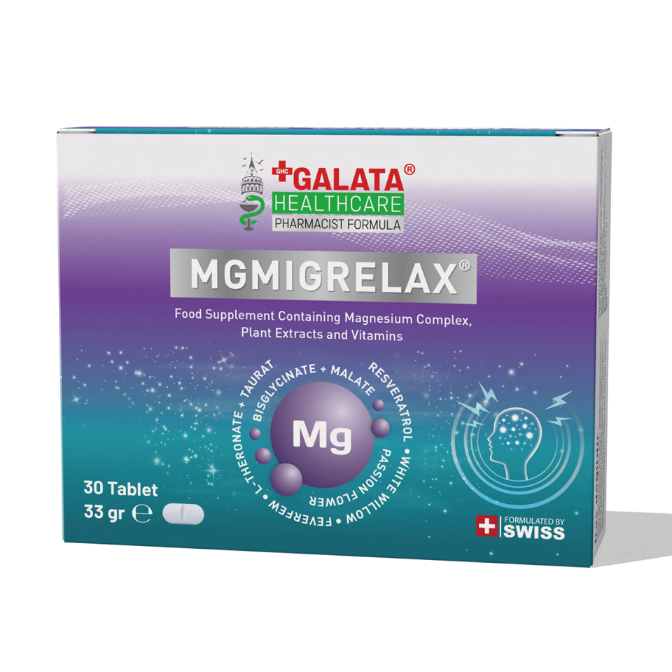 GALATA HEALTHCARE MGMIGRELAX 30 TABLETS