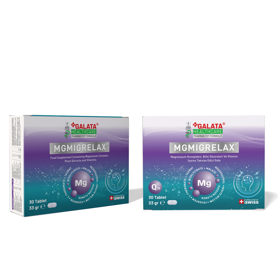 GALATA HEALTHCARE MGMIGRELAX 30 TABLETS