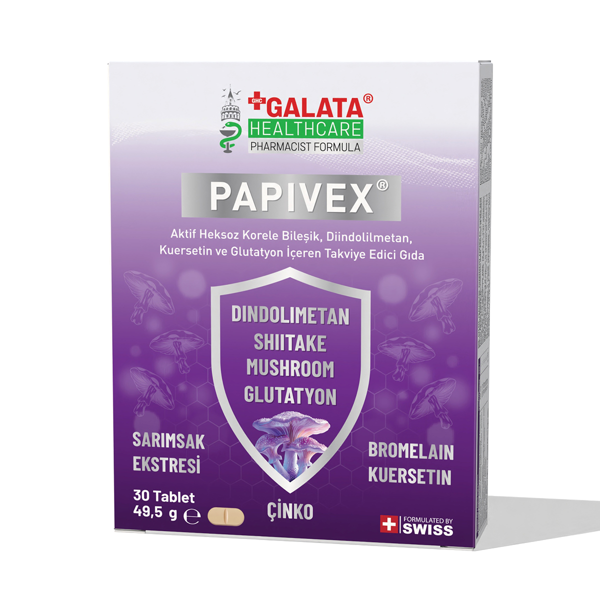 GALATA HEALTHCARE PAPIVEX 30 TABLETS