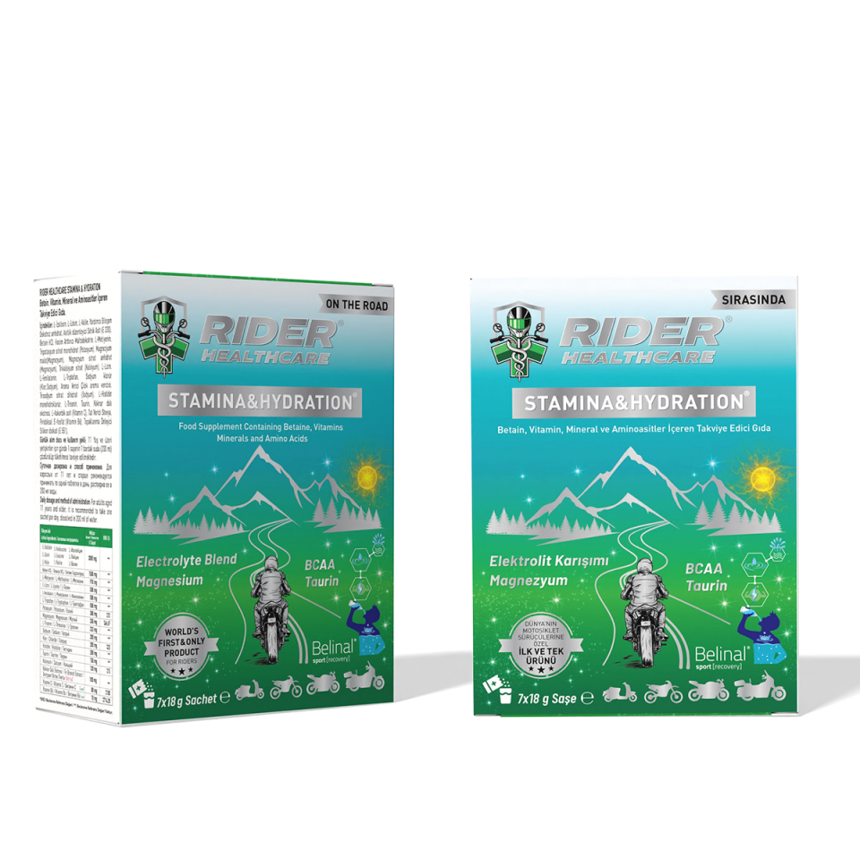 Rider Healthcare Stamina&Hydration 7 Şase