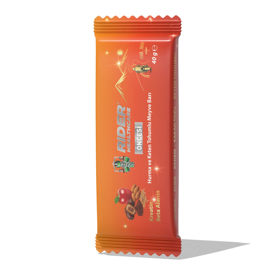 Fruit Bar (with Dates and Flaxseed)