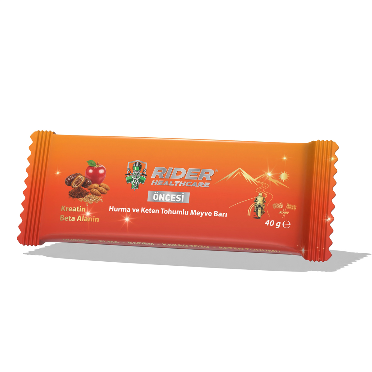 Fruit Bar (with Dates and Flaxseed)