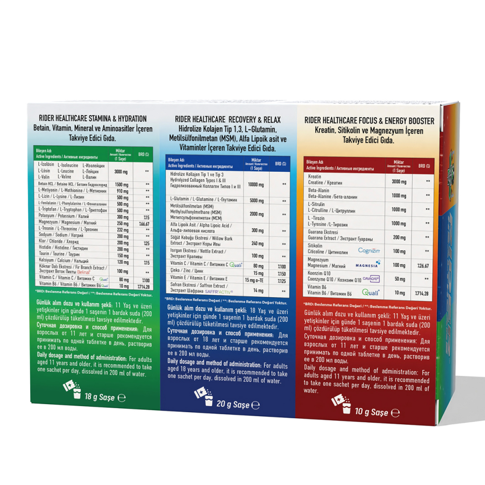 Rider Tour Pack 3x3 Saşe