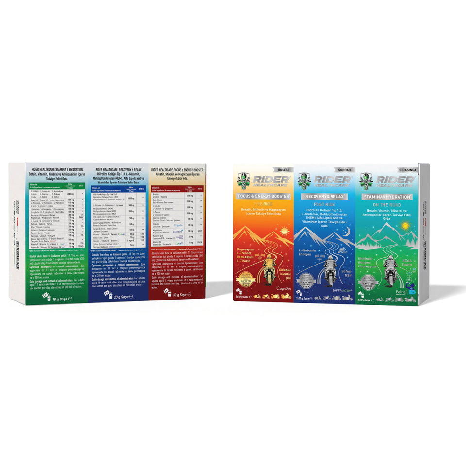 Rider Tour Pack 3x3 Saşe