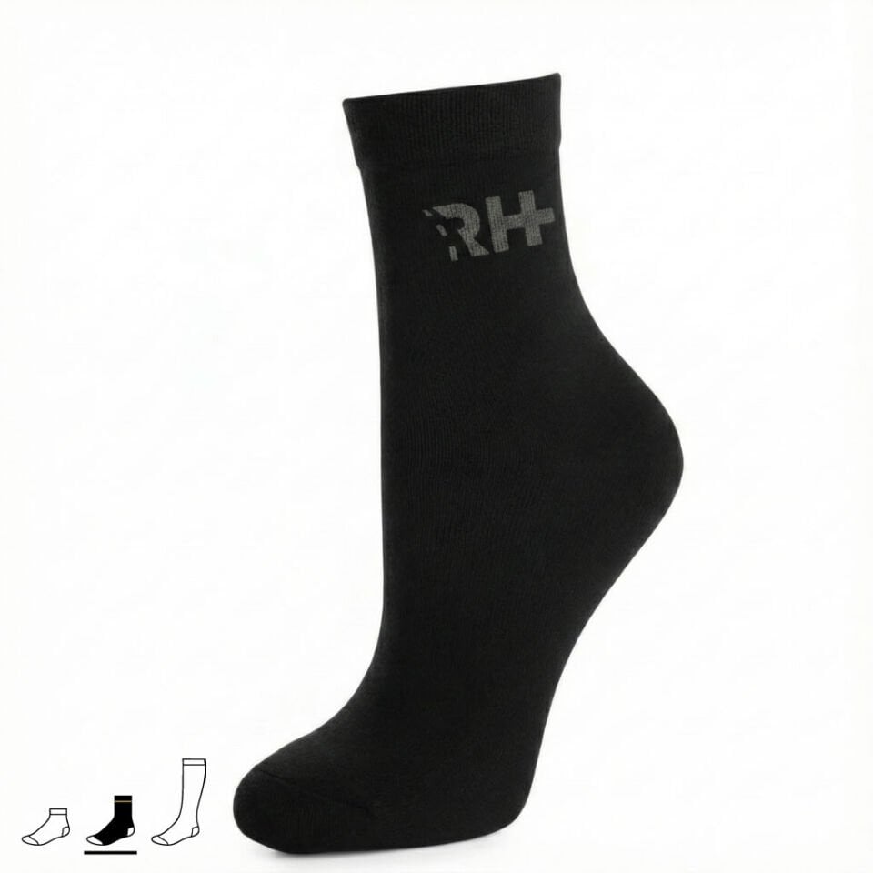 Rider Healthcare ProRide Gümüş İplikli Soket Çorap