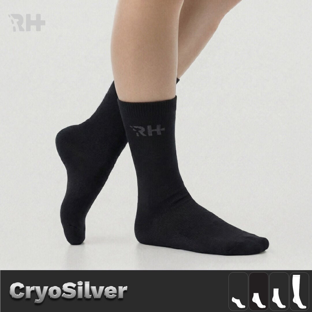 Cryo Silver + Modal Soket Gümüş İplikli Çorap