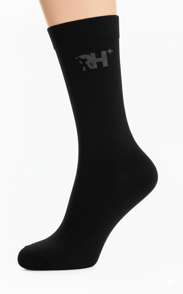 Rider Healthcare ProRide Gümüş İplikli Dizaltı Çorap