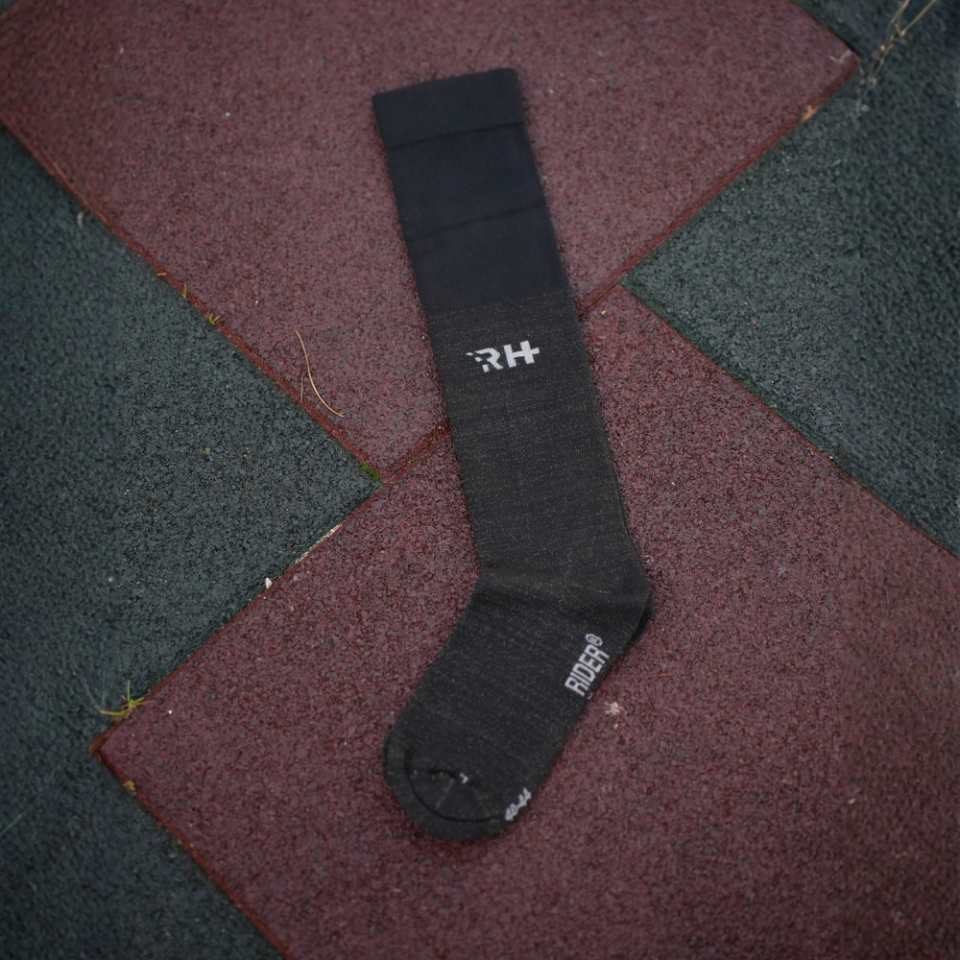 Rider Healthcare ProRide Gümüş İplikli Dizaltı Çorap