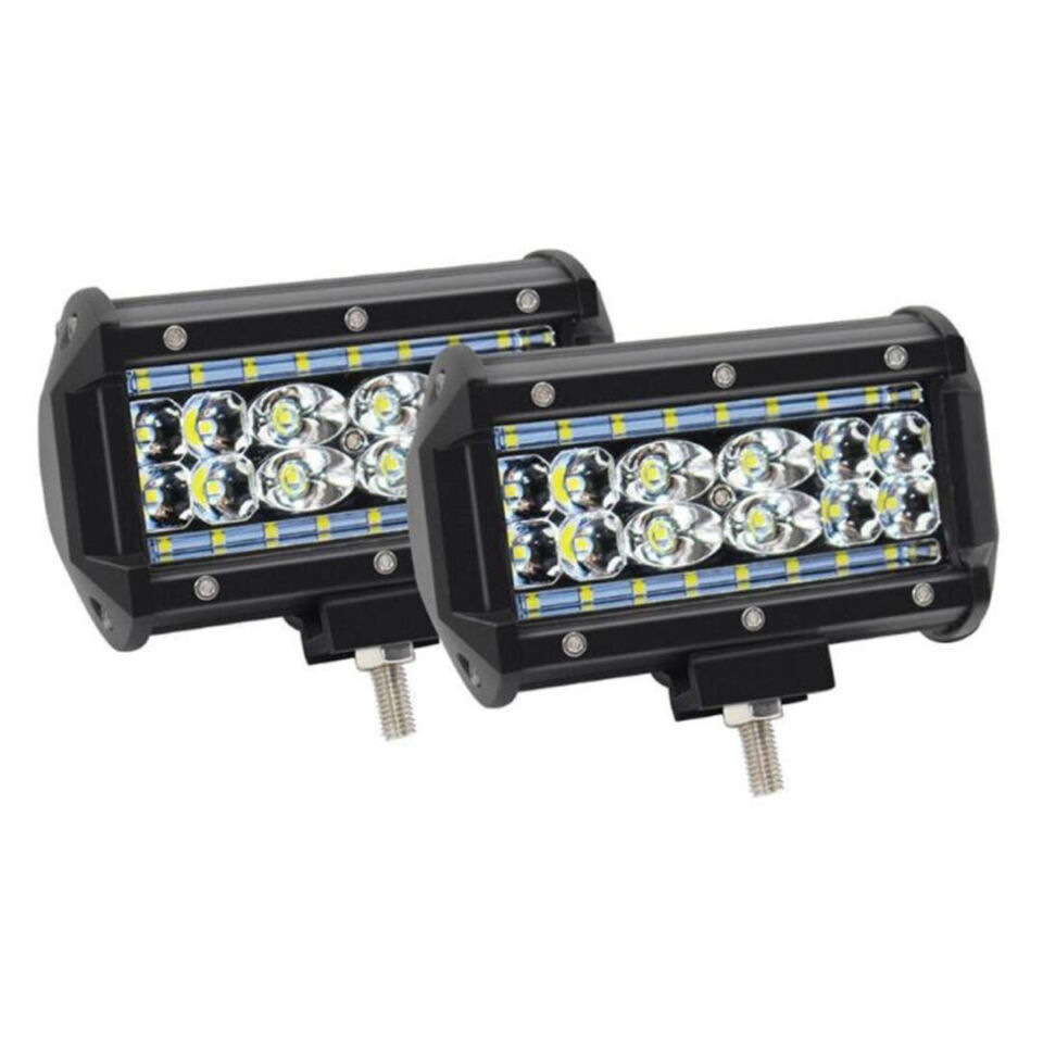 KNMASTER Hügel 84W Red & Yellow Bar-Type LED Fog Light